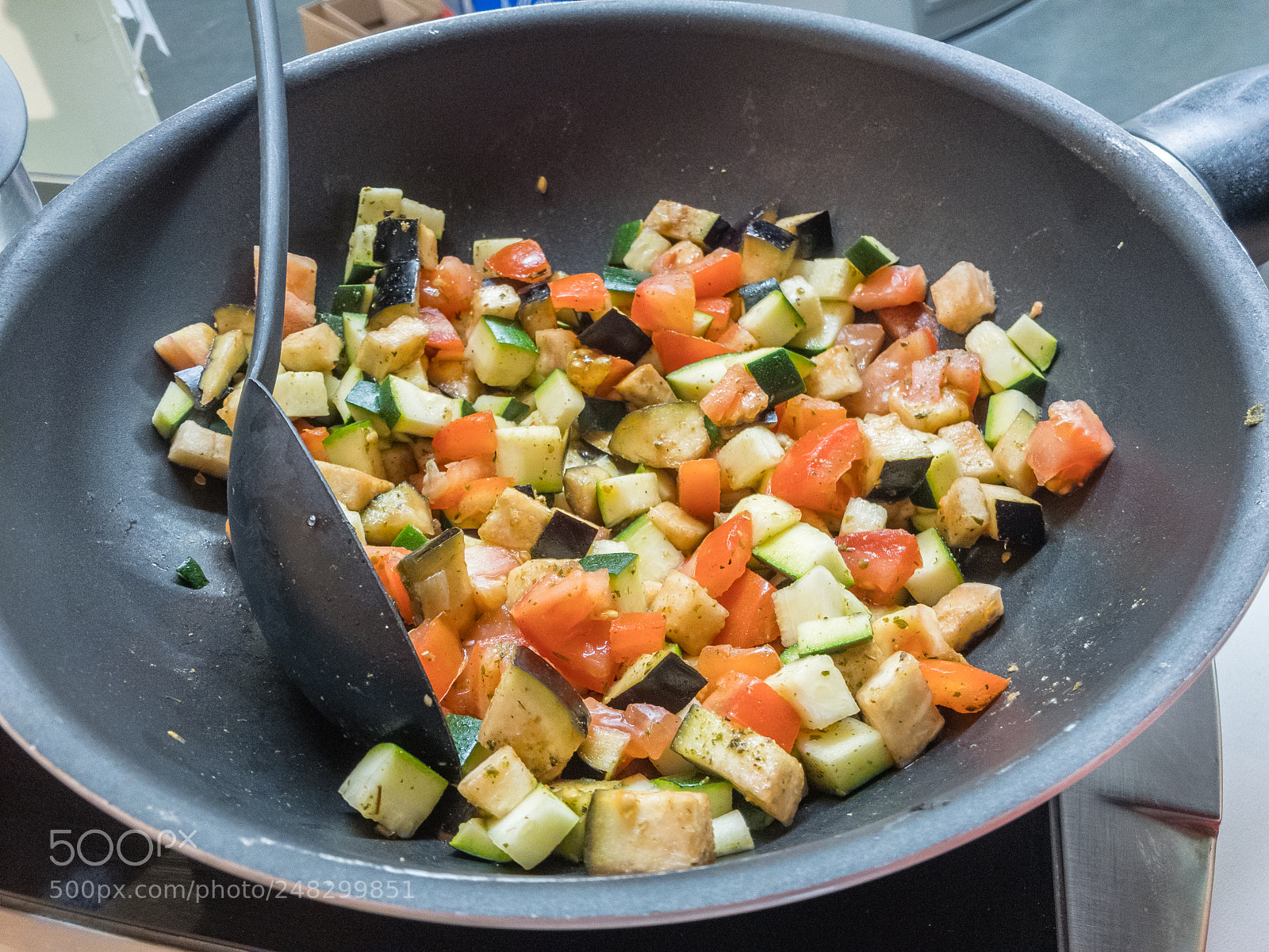 Apple iPhone 7 sample photo. Wok-vegetables photography