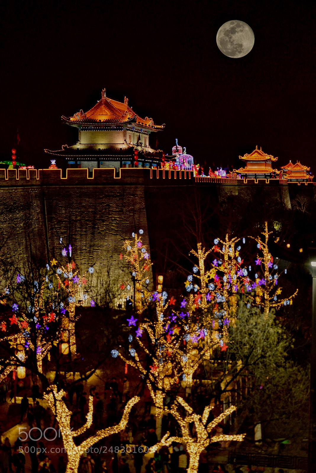 Nikon D800 sample photo. 长安古城花灯 photography