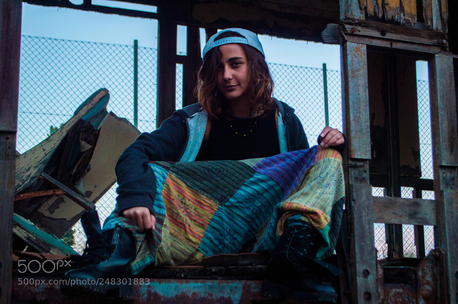 Nikon D3200 sample photo. The street girl photography