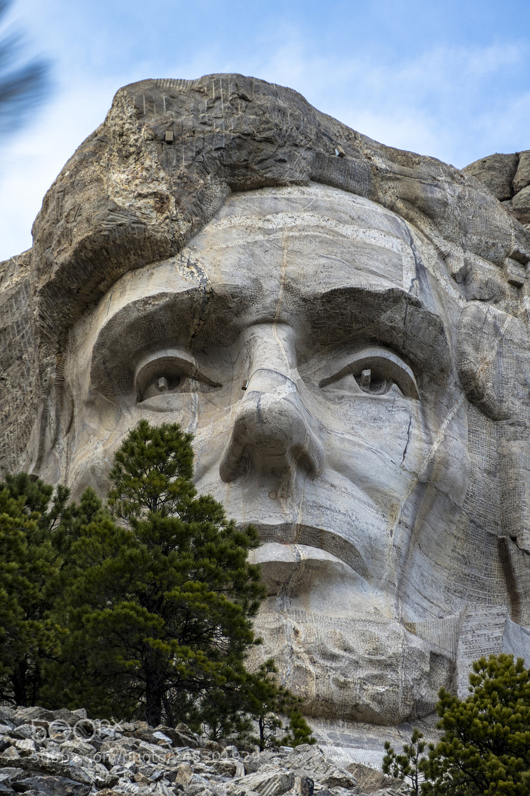 Panasonic Lumix DMC-FZ1000 sample photo. Lincoln's face photography