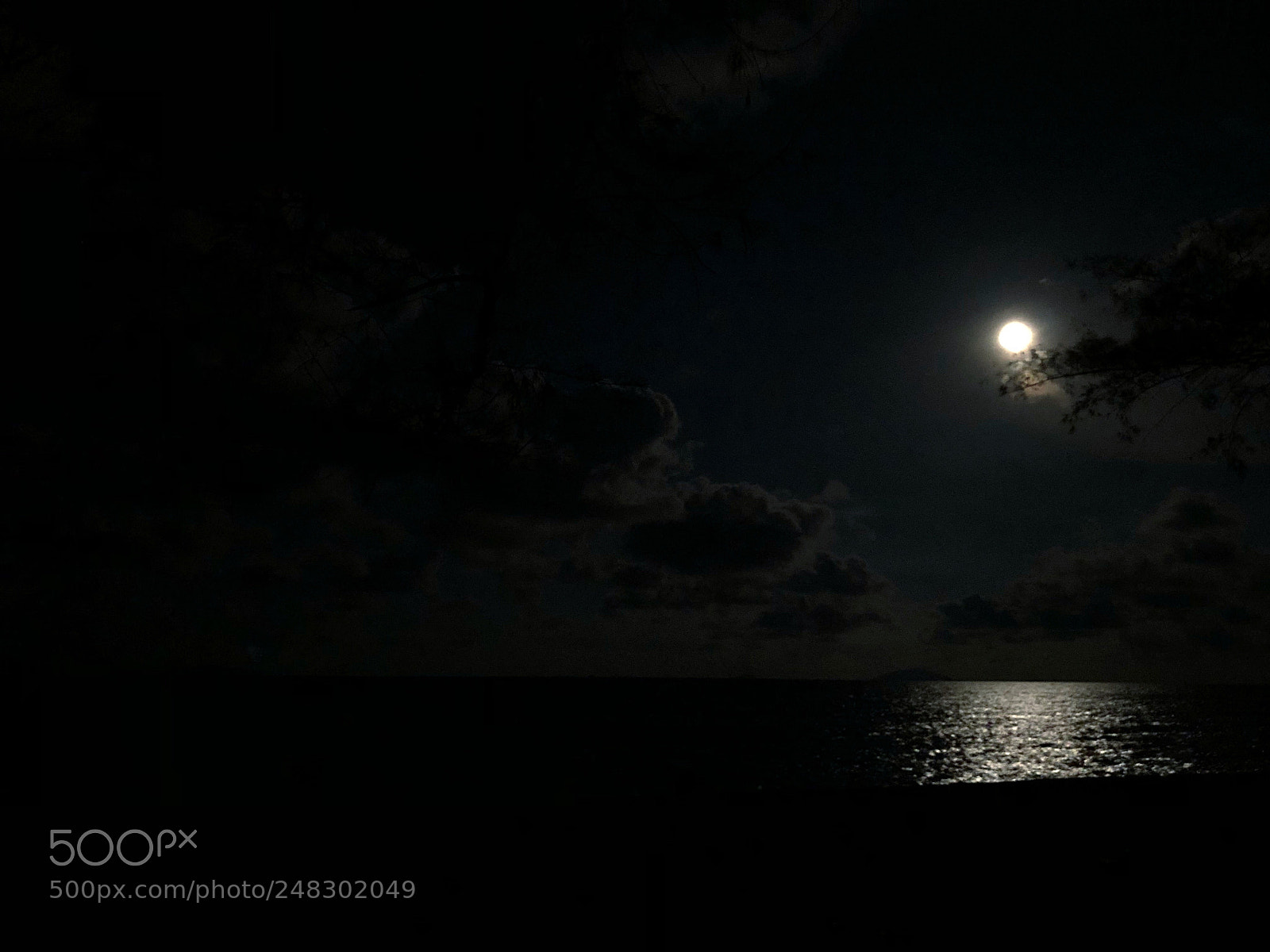 Apple iPhone 8 Plus sample photo. Night beach photography