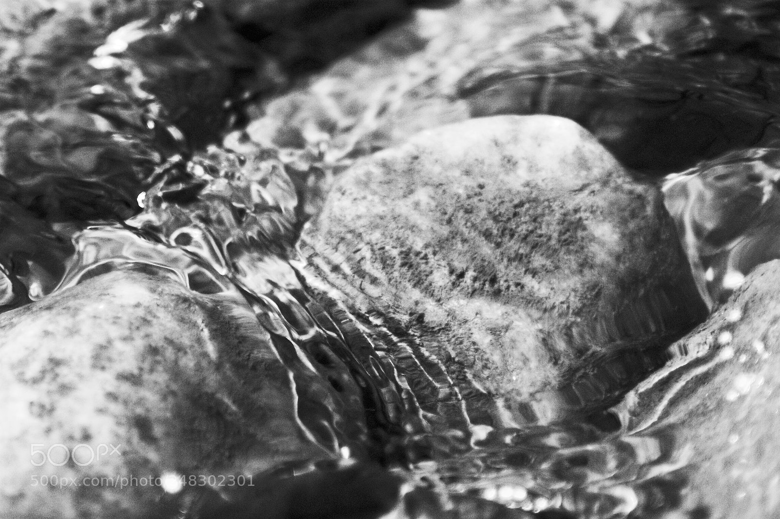 Sony Alpha DSLR-A350 sample photo. Water rocks photography