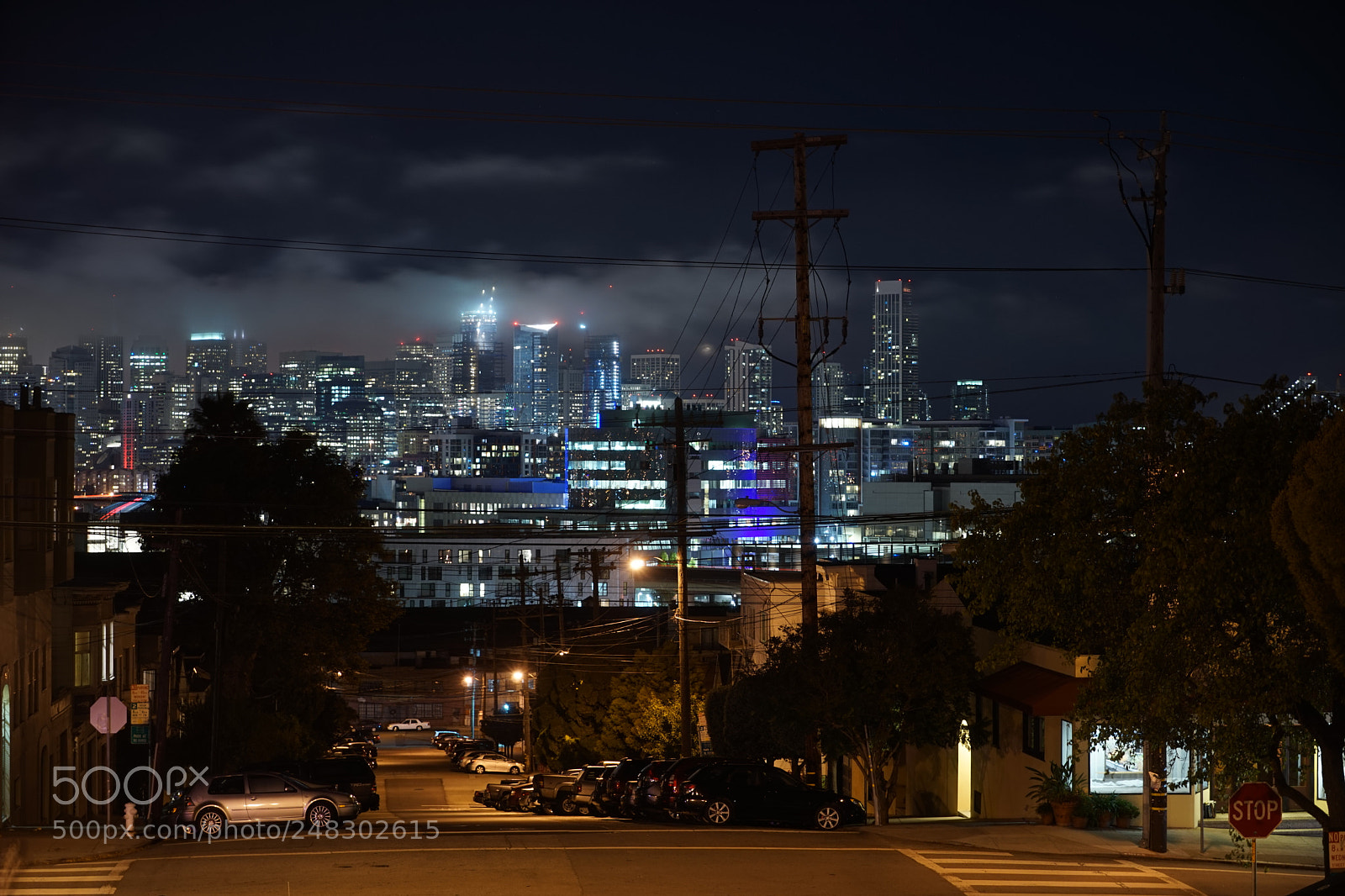 Sony a7 sample photo. Lights of san francisco photography