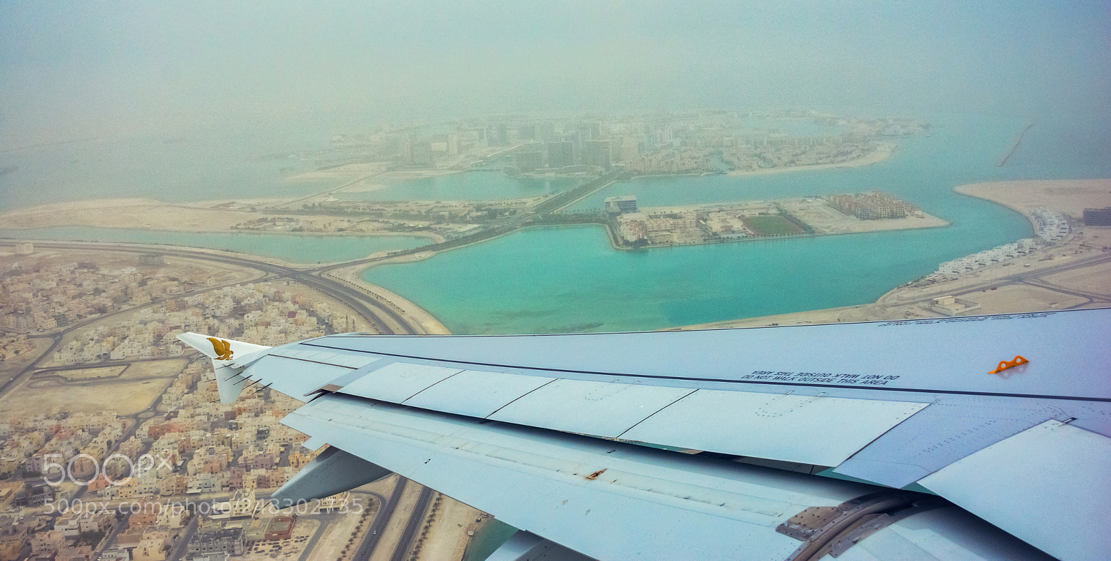 Nikon D7100 sample photo. Etihad above abu dhabi photography