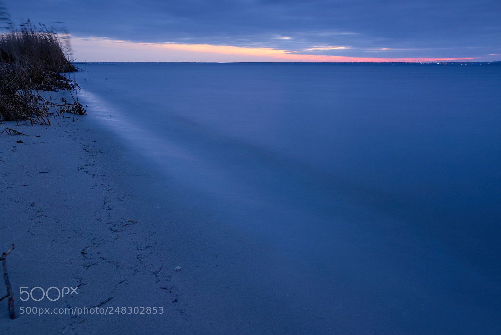 Pentax K10D sample photo. Evening on the coast photography
