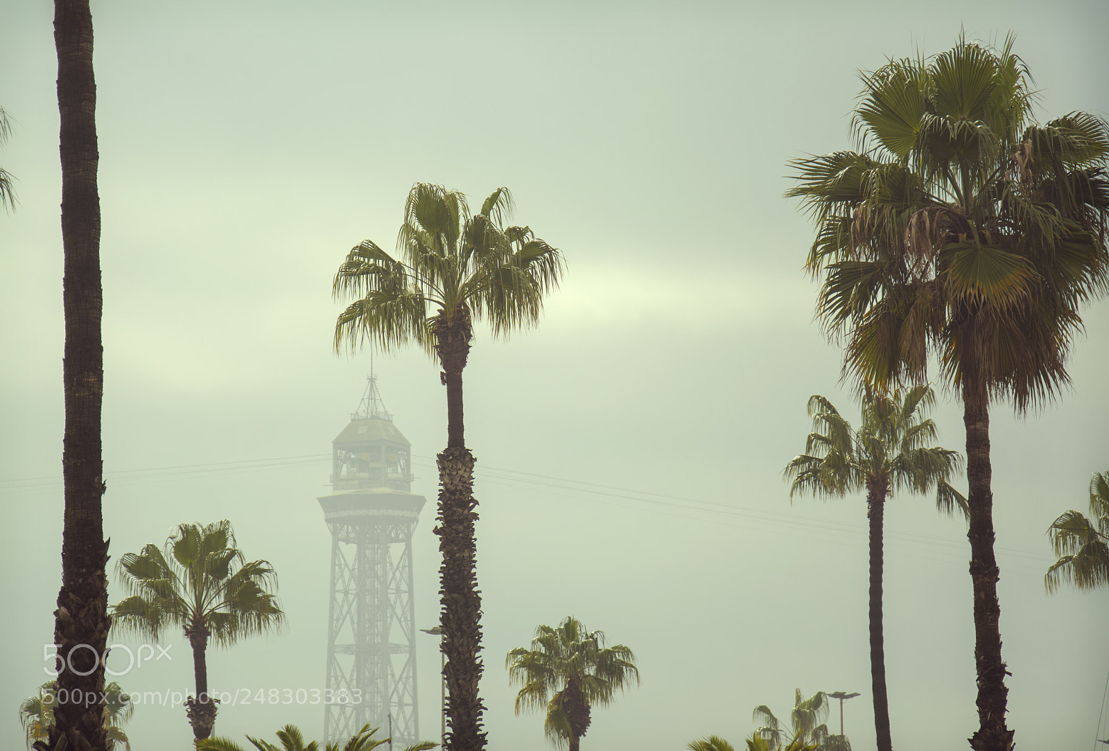 Nikon D5200 sample photo. Bcn haze photography