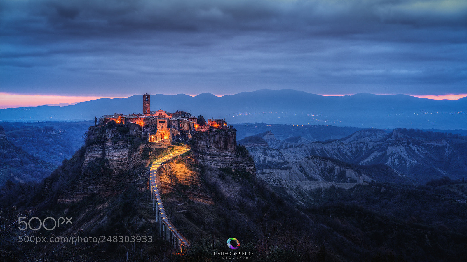 Sony a7R II sample photo. Civita di bagnoregio photography