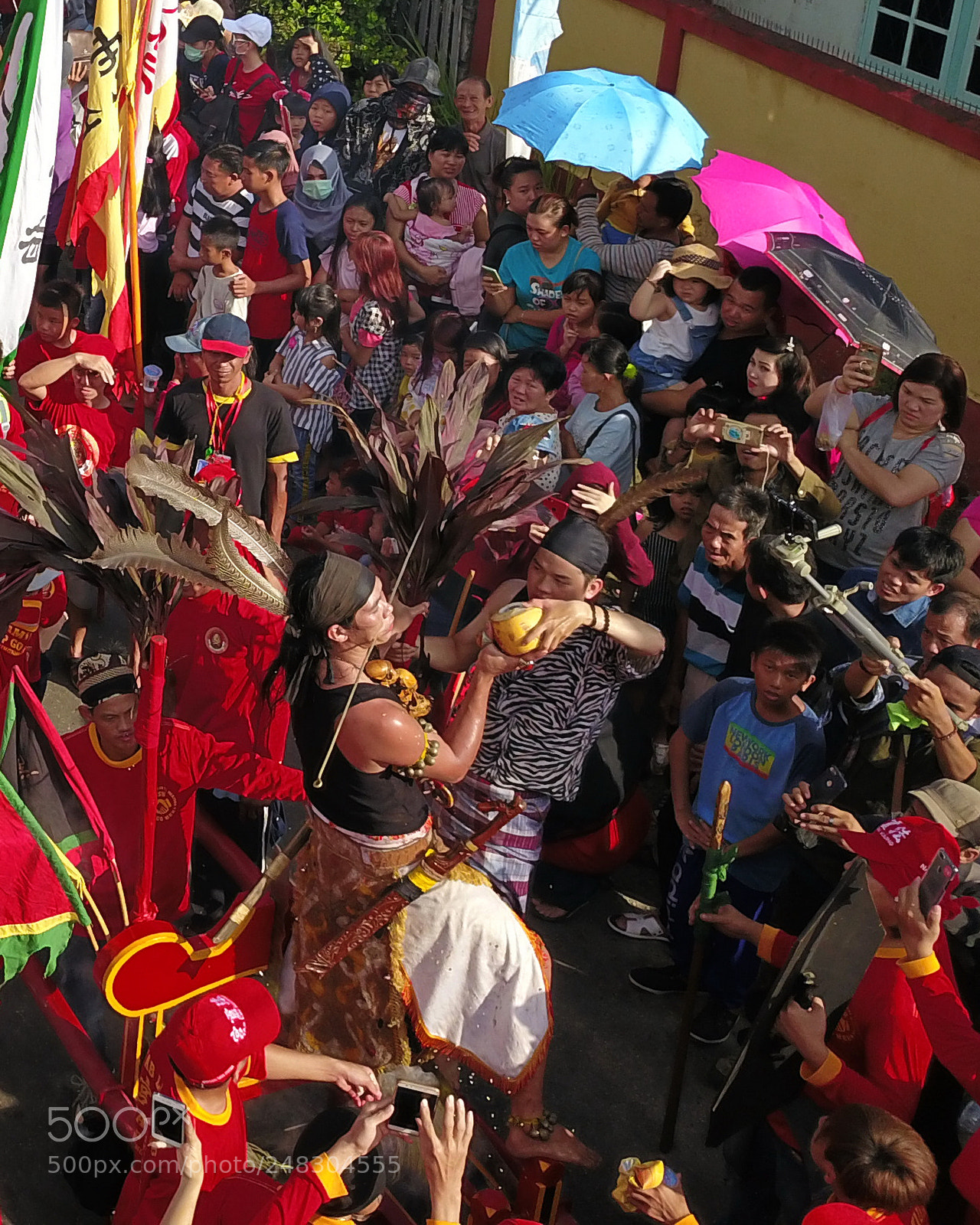 DJI FC220 sample photo. Cap go meh photography