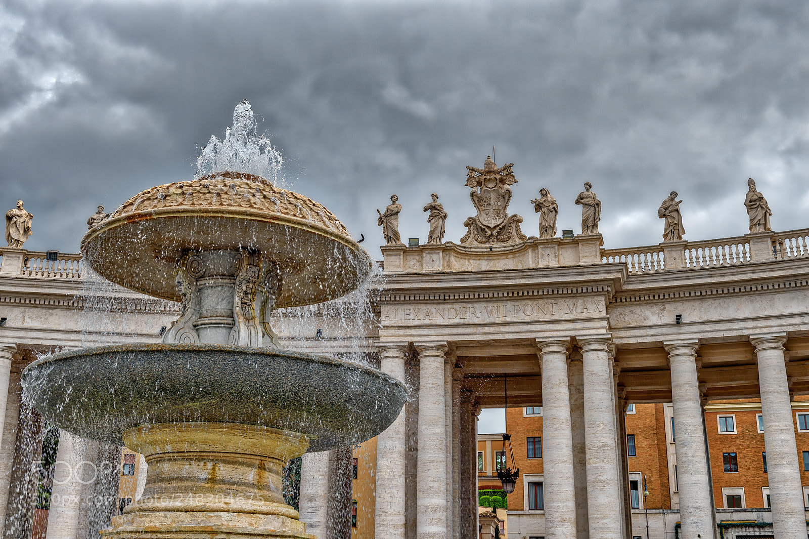 Nikon D4S sample photo. Fountain in front of photography