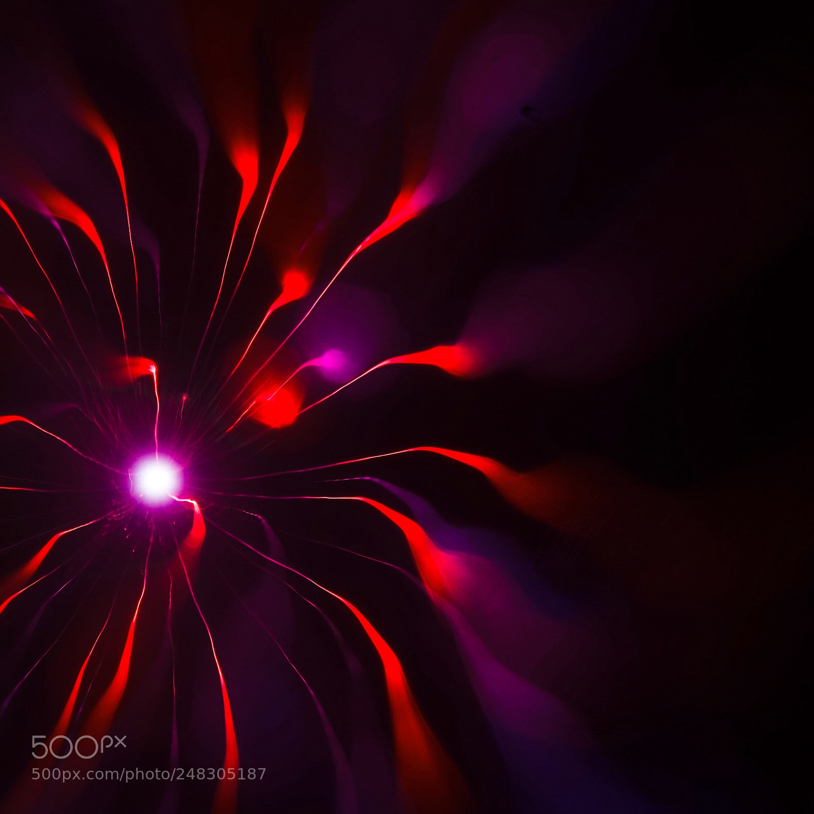 Sony a7R sample photo. Feuerwerk rotblau photography