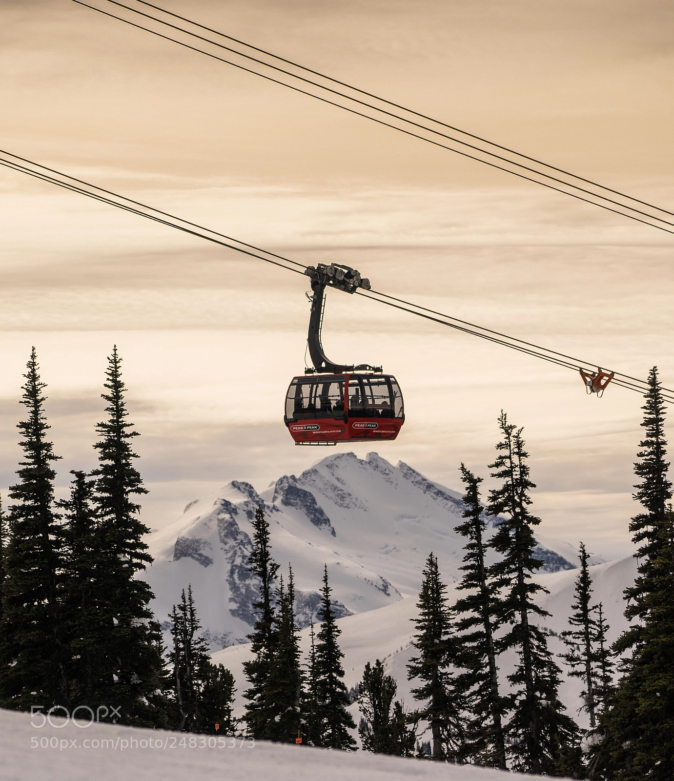 Sony a7 sample photo. Whistler blackcomb peak to photography