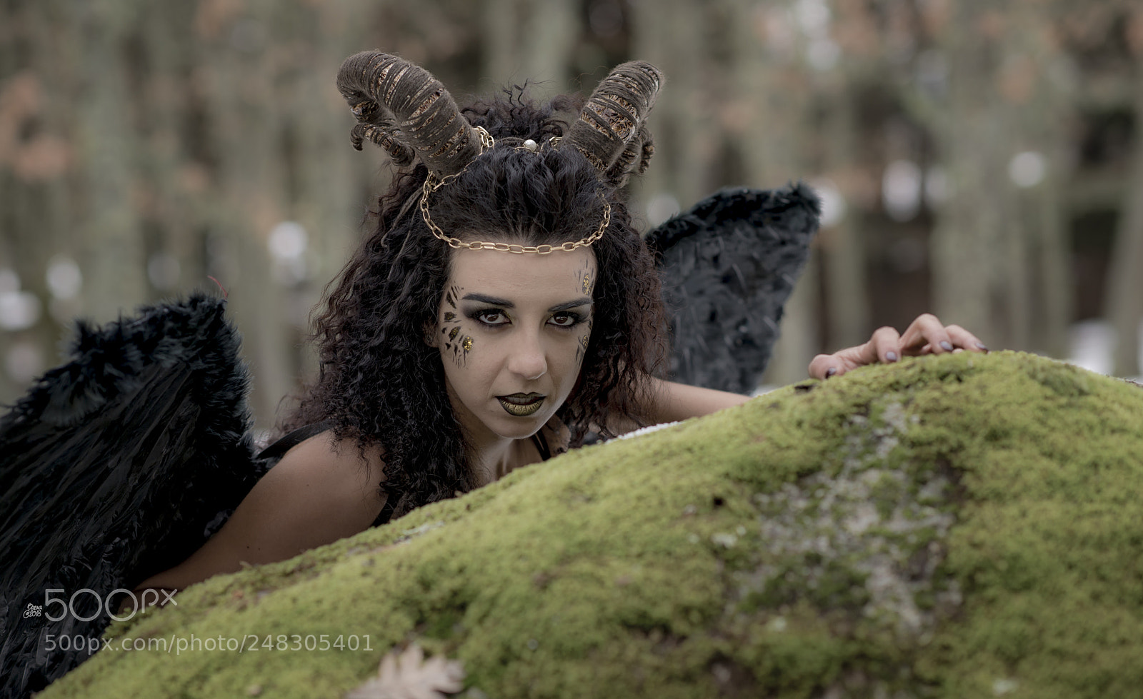 Nikon D610 sample photo. Black angel photography