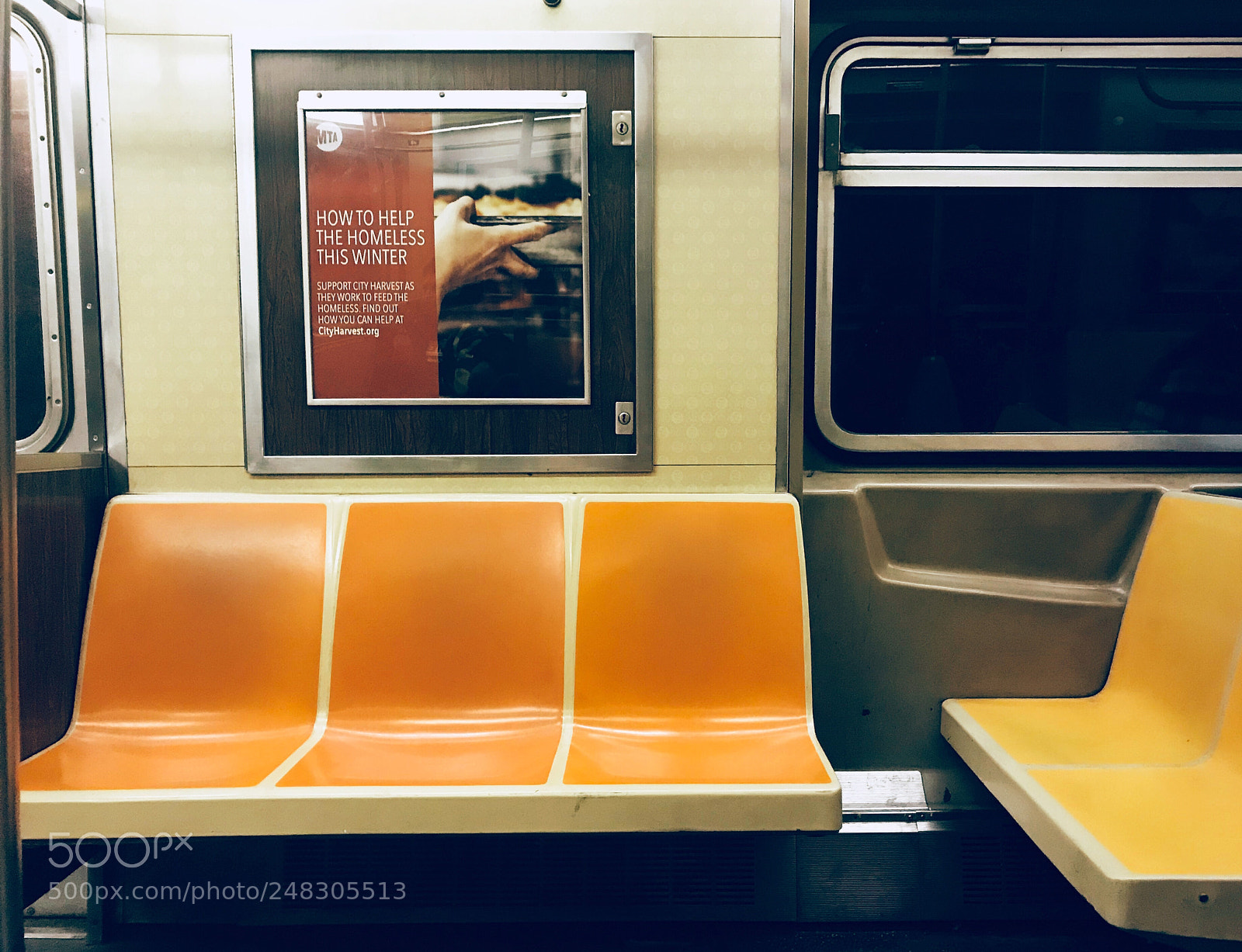 Apple iPhone 7 sample photo. New york subway photography