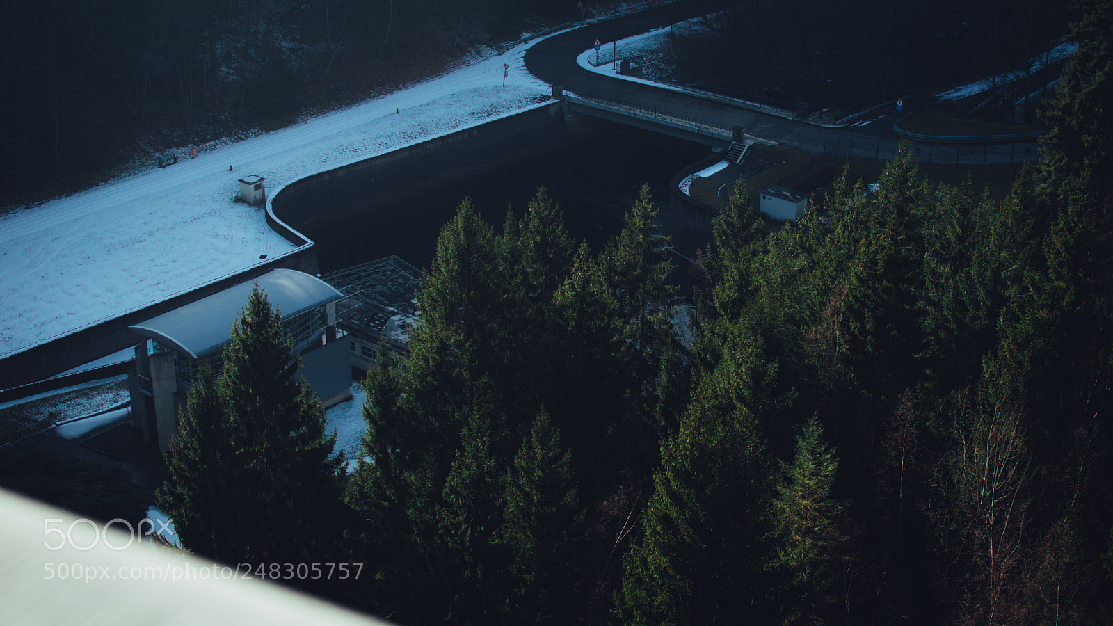 Nikon D5300 sample photo. Below the stausee in photography