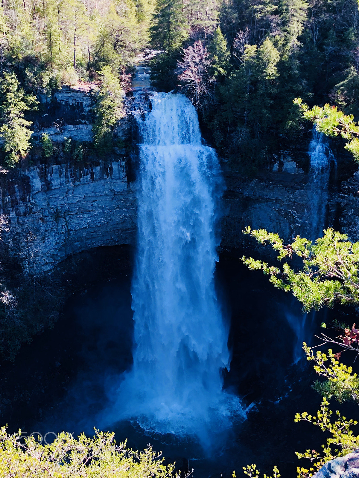 Apple iPhone X sample photo. Falls creek falls photography