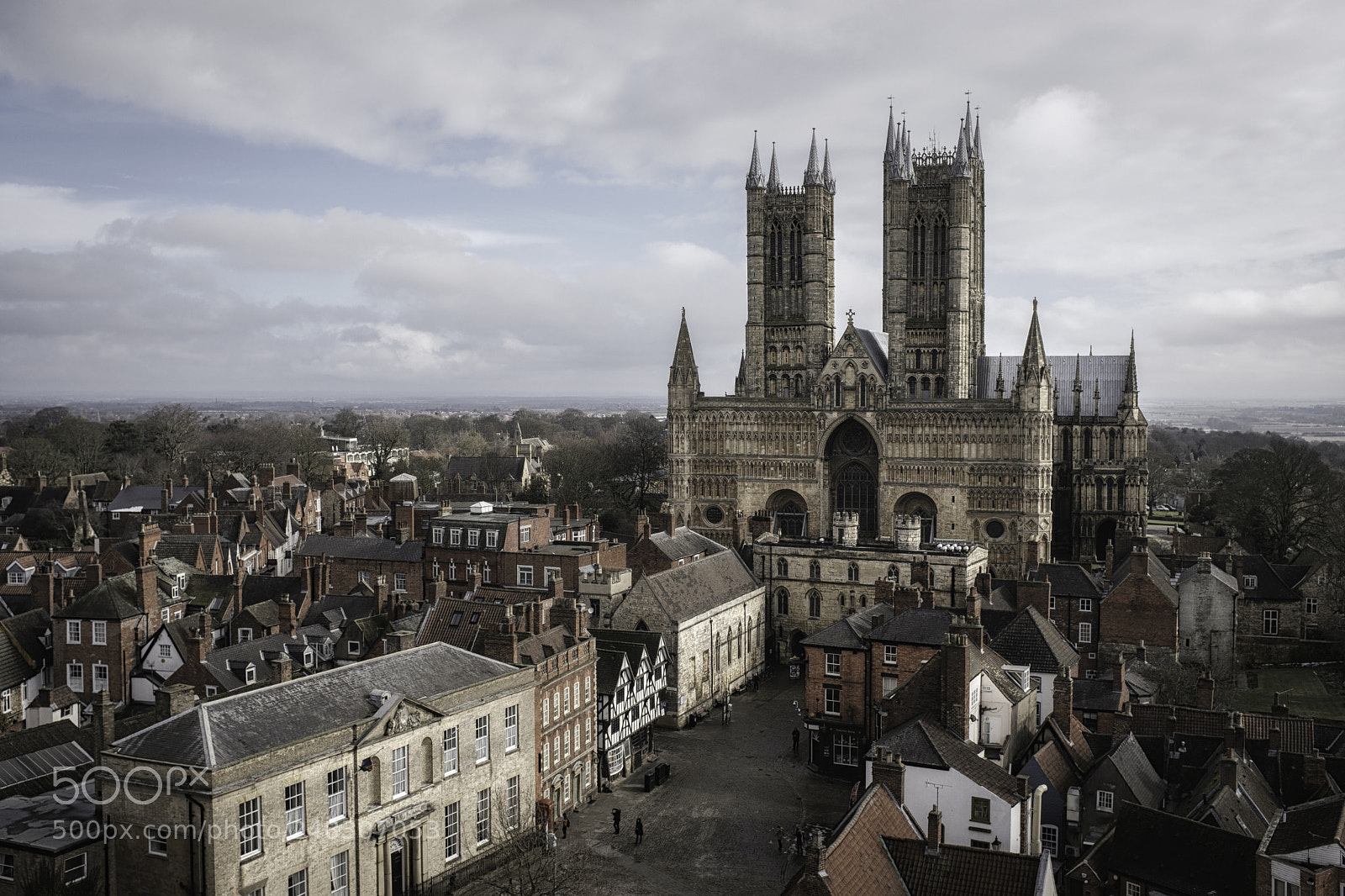 Fujifilm X100F sample photo. Lincoln cathedral photography