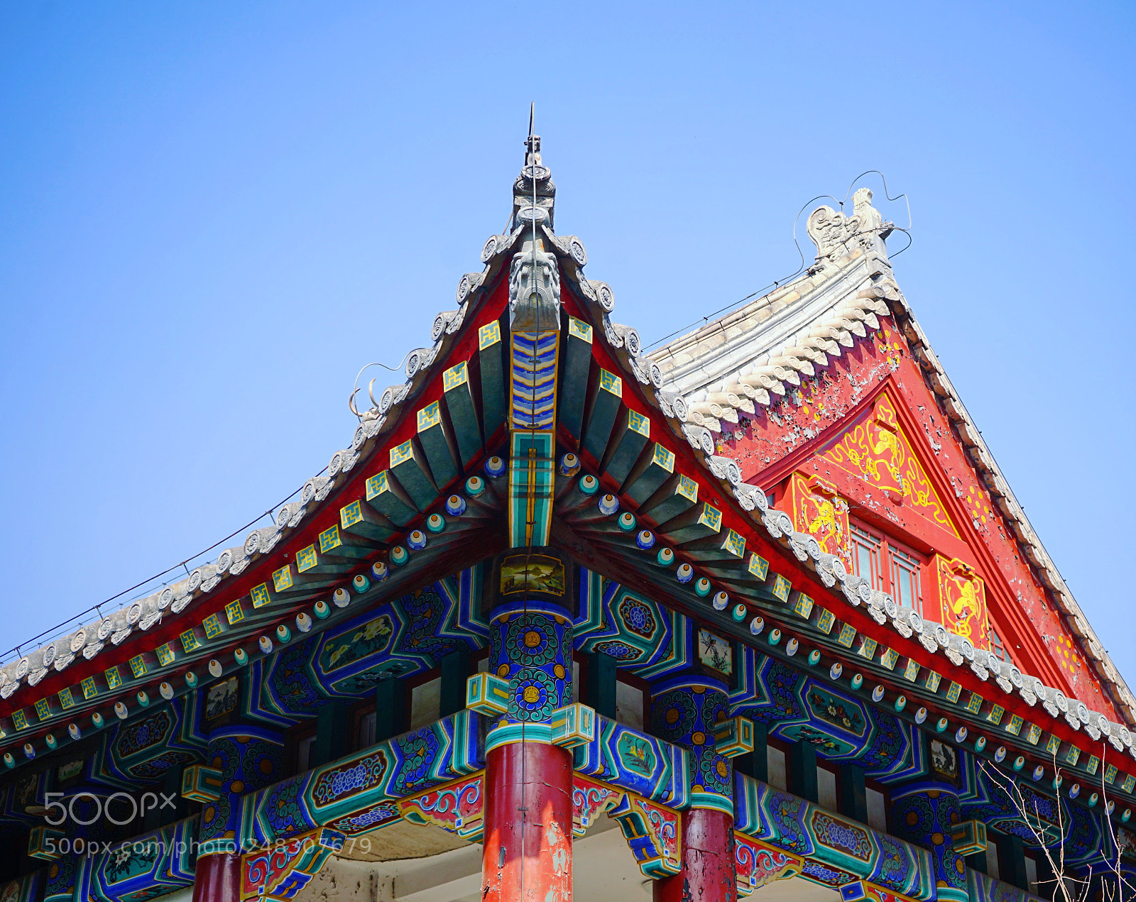Sony a7 II sample photo. 中国大屋顶 photography