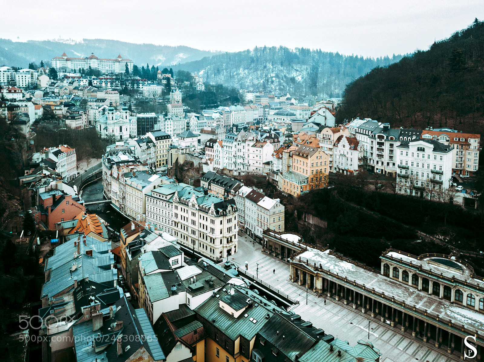 DJI FC220 sample photo. Karlsbad photography