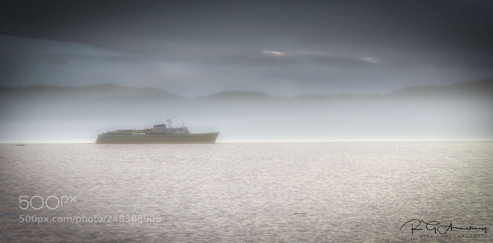 Pentax K200D sample photo. Foggy passage photography