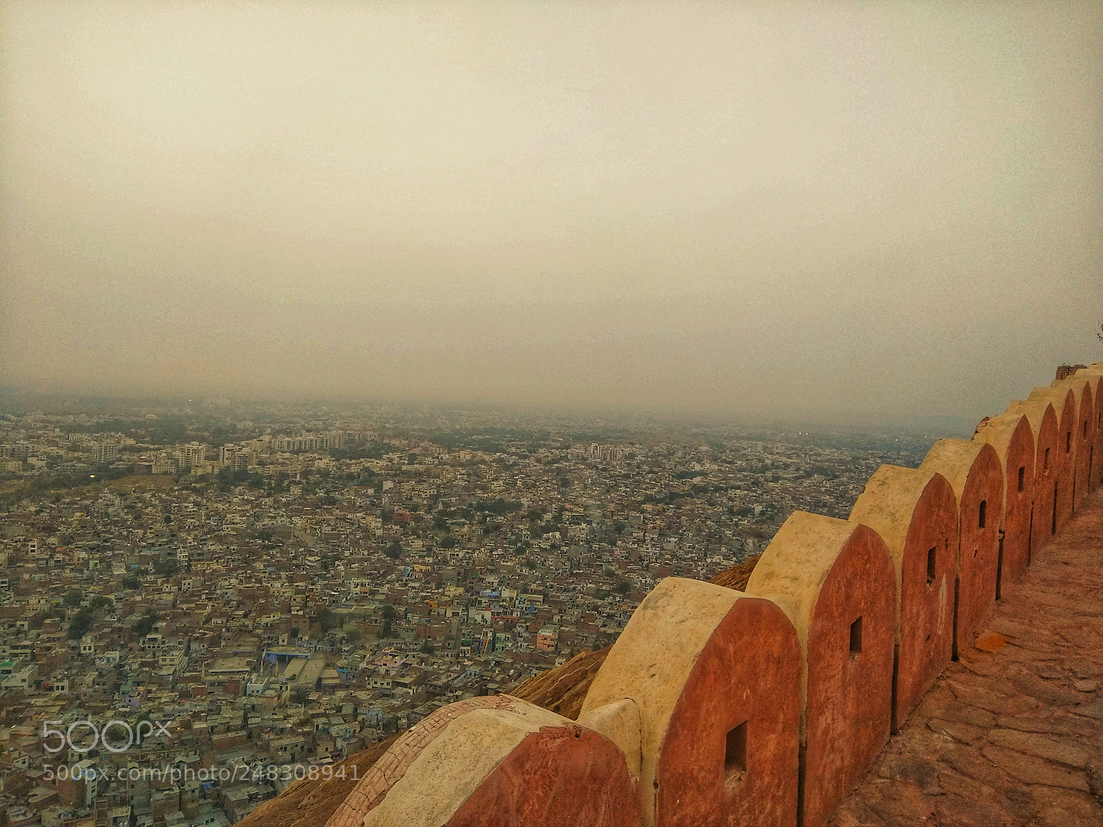 Xiaomi Redmi Note 4 sample photo. Majestic view from nahargarh. photography