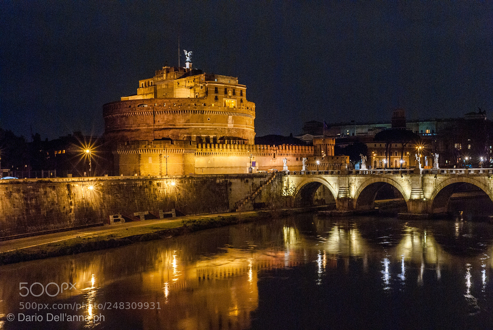 Sony Alpha DSLR-A300 sample photo. Castel sant’angelo #1 photography