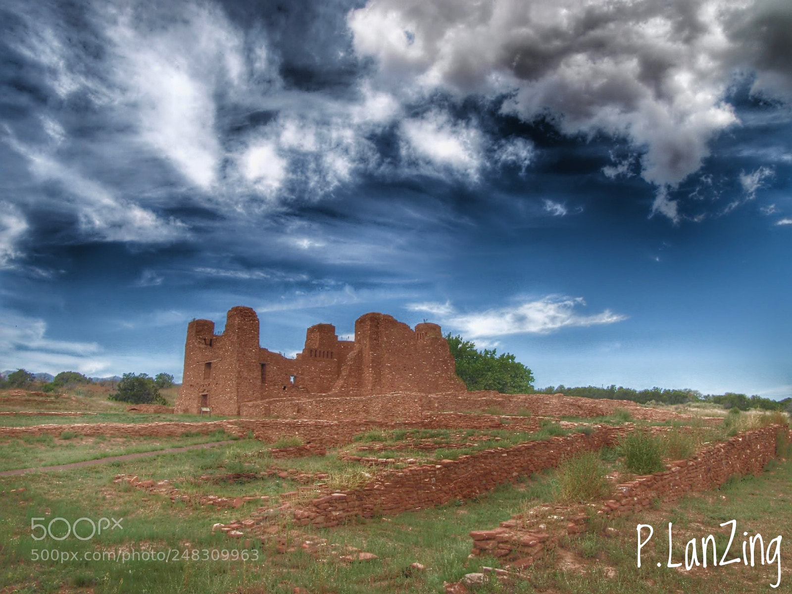 Olympus E-3 sample photo. Ruins of quarai photography