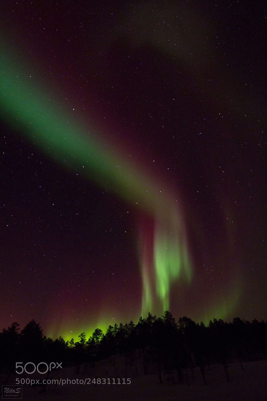 Olympus OM-D E-M1 Mark II sample photo. Northern lights over the photography