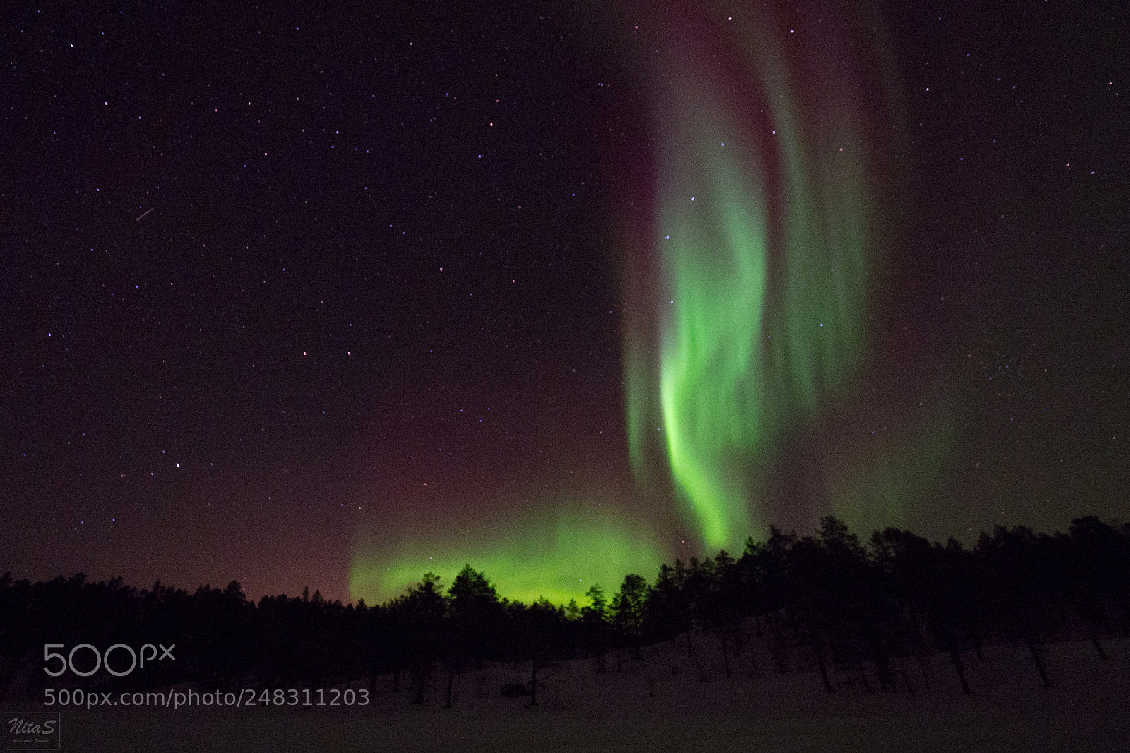 Olympus OM-D E-M1 Mark II sample photo. Northern lights over the photography