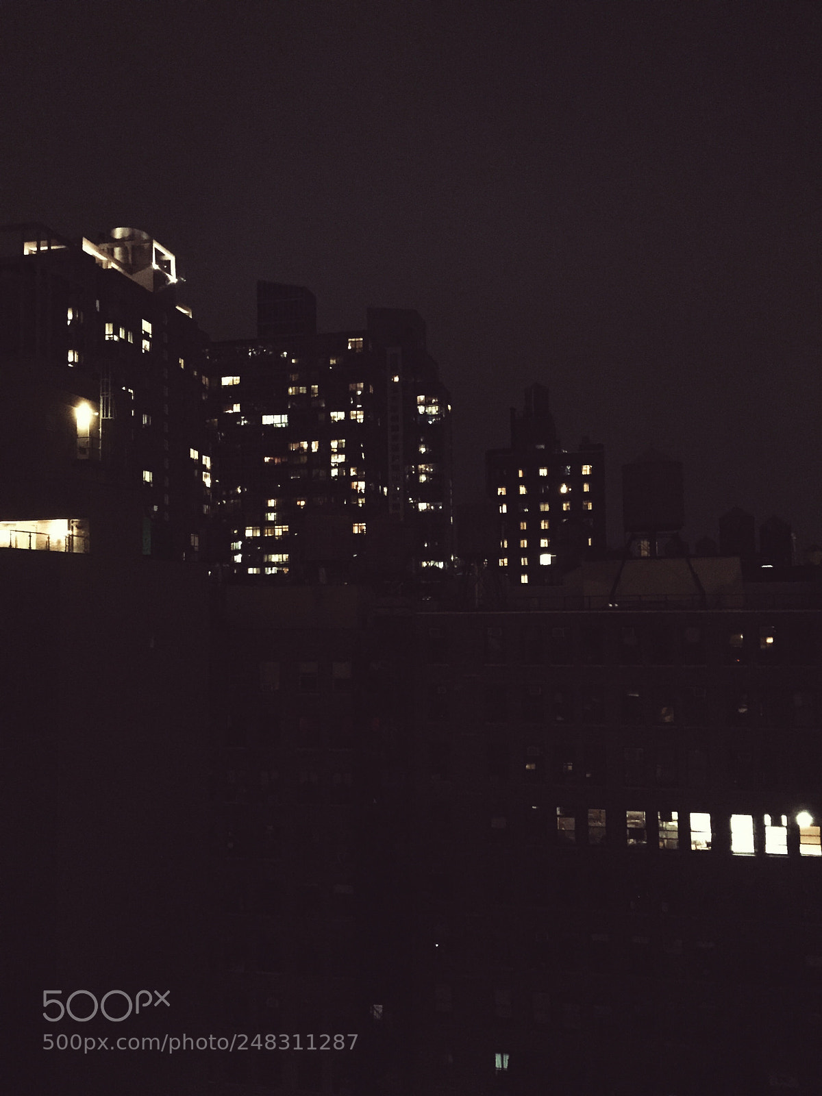 Apple iPhone 6 sample photo. New york at night? photography