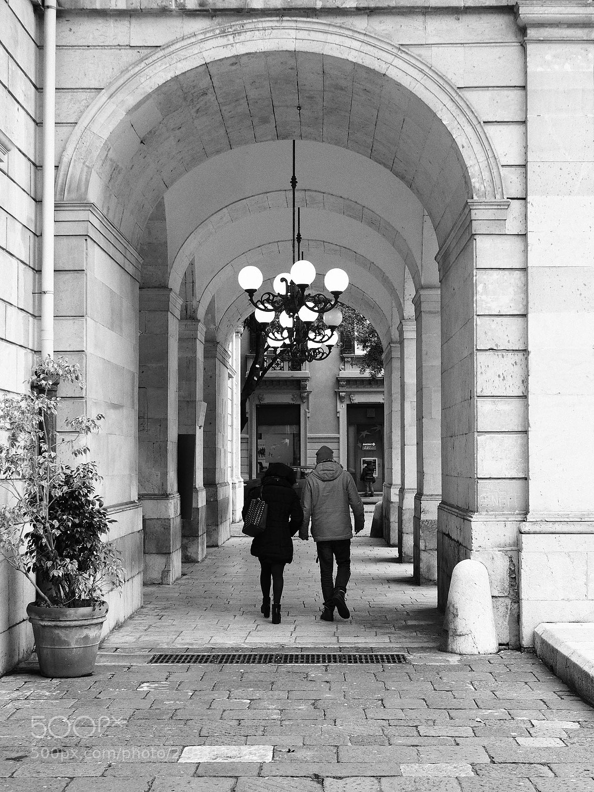 Olympus PEN-F sample photo. Love and architecture photography