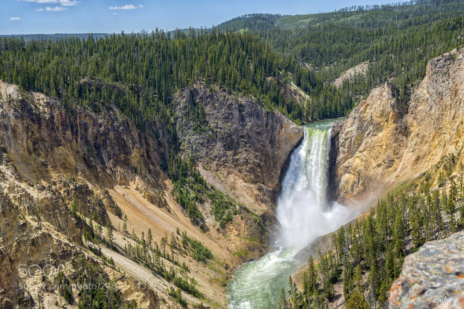 Sony a6500 sample photo. Lower falls photography