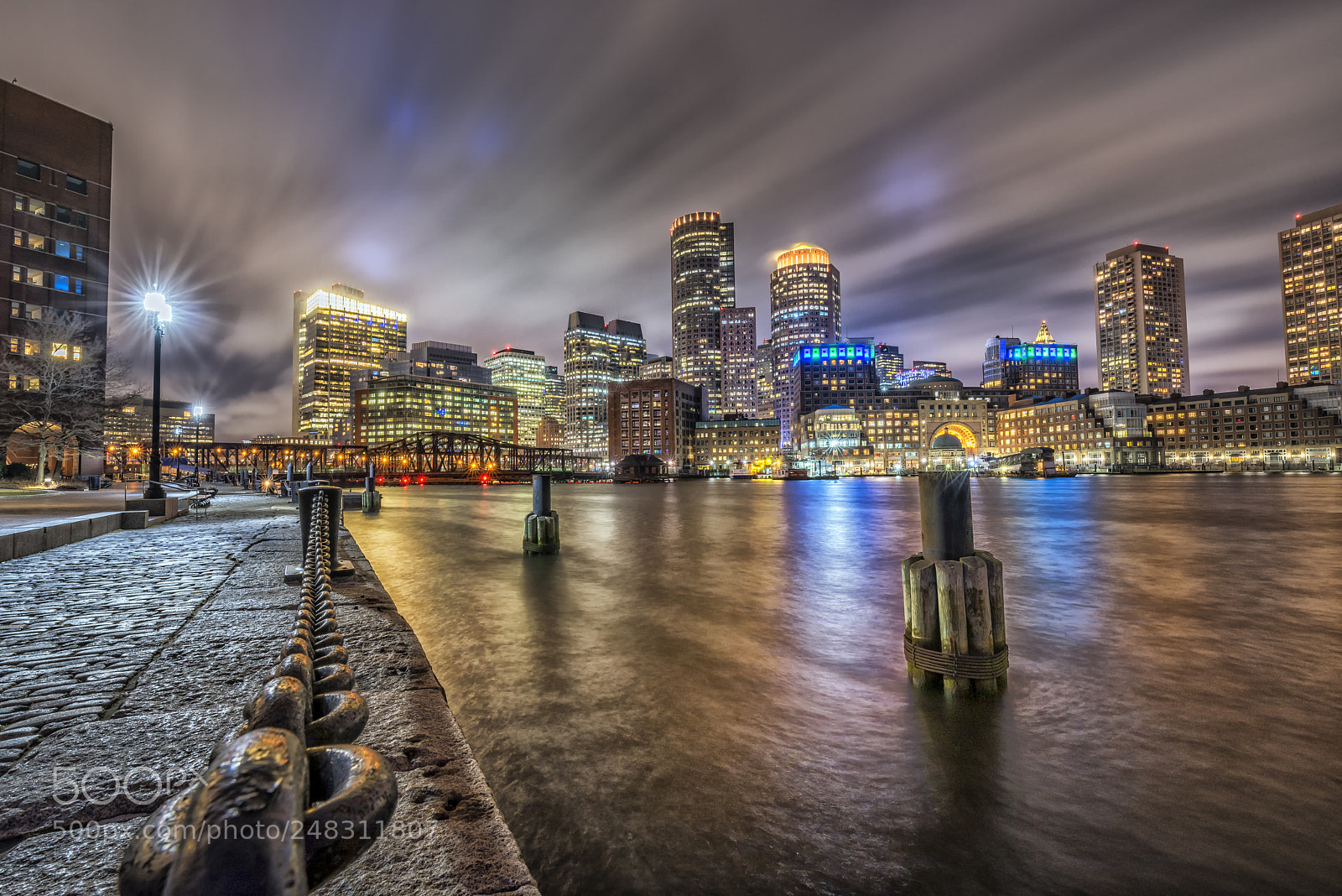 Nikon D810 sample photo. Boston skyline explored photography