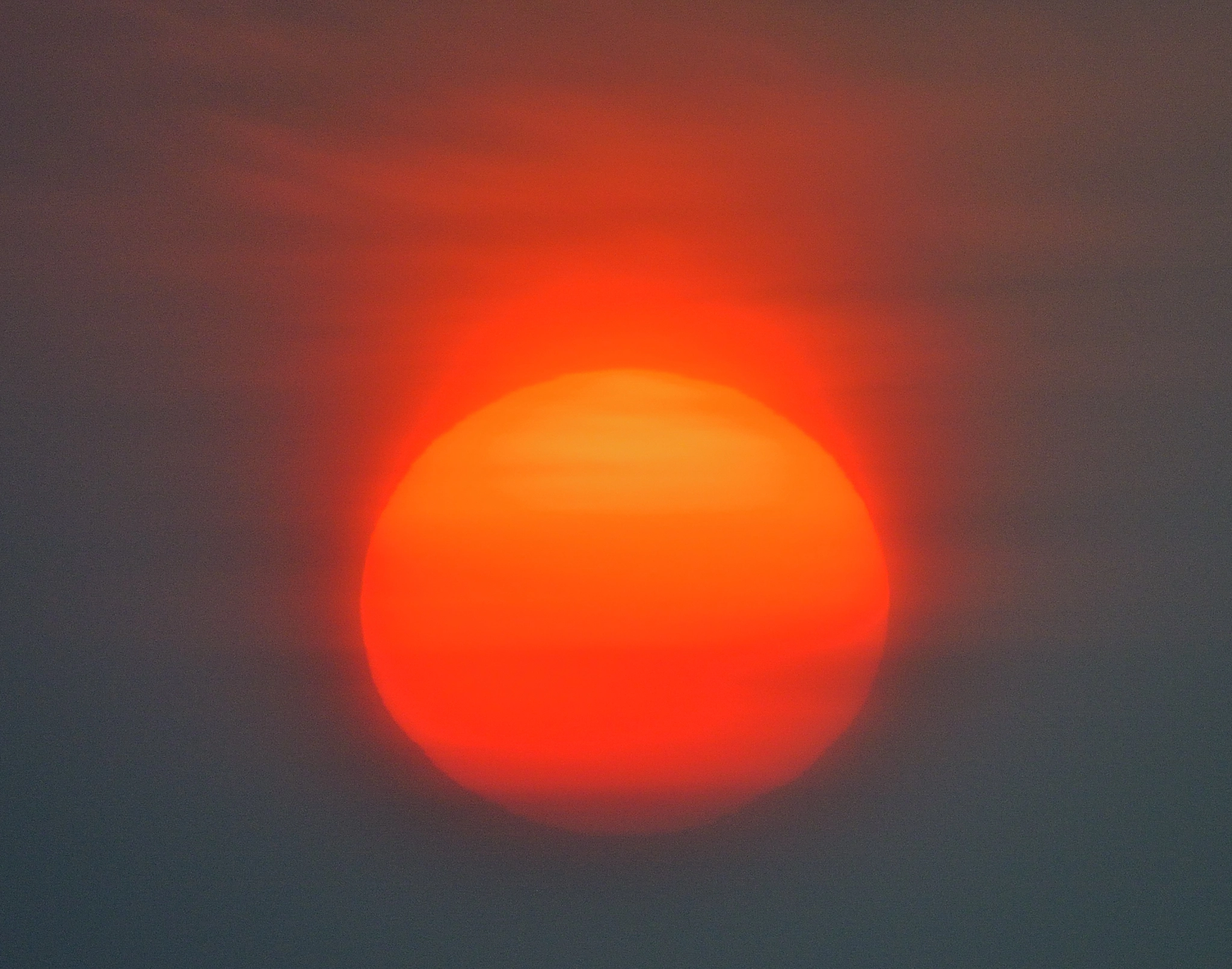 Nikon 1 V2 sample photo. Snowfall sunset photography