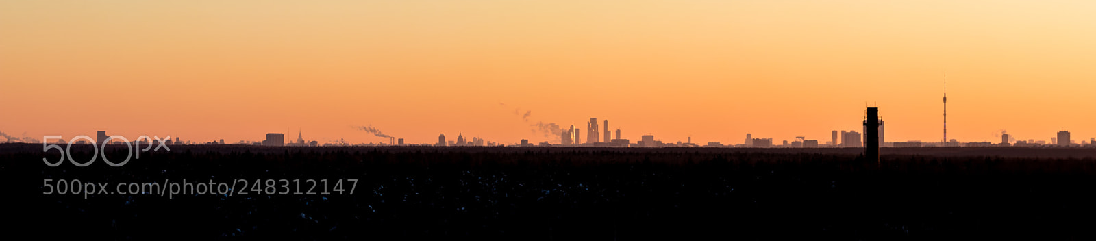 Canon EOS M6 sample photo. Moscow panorama photography
