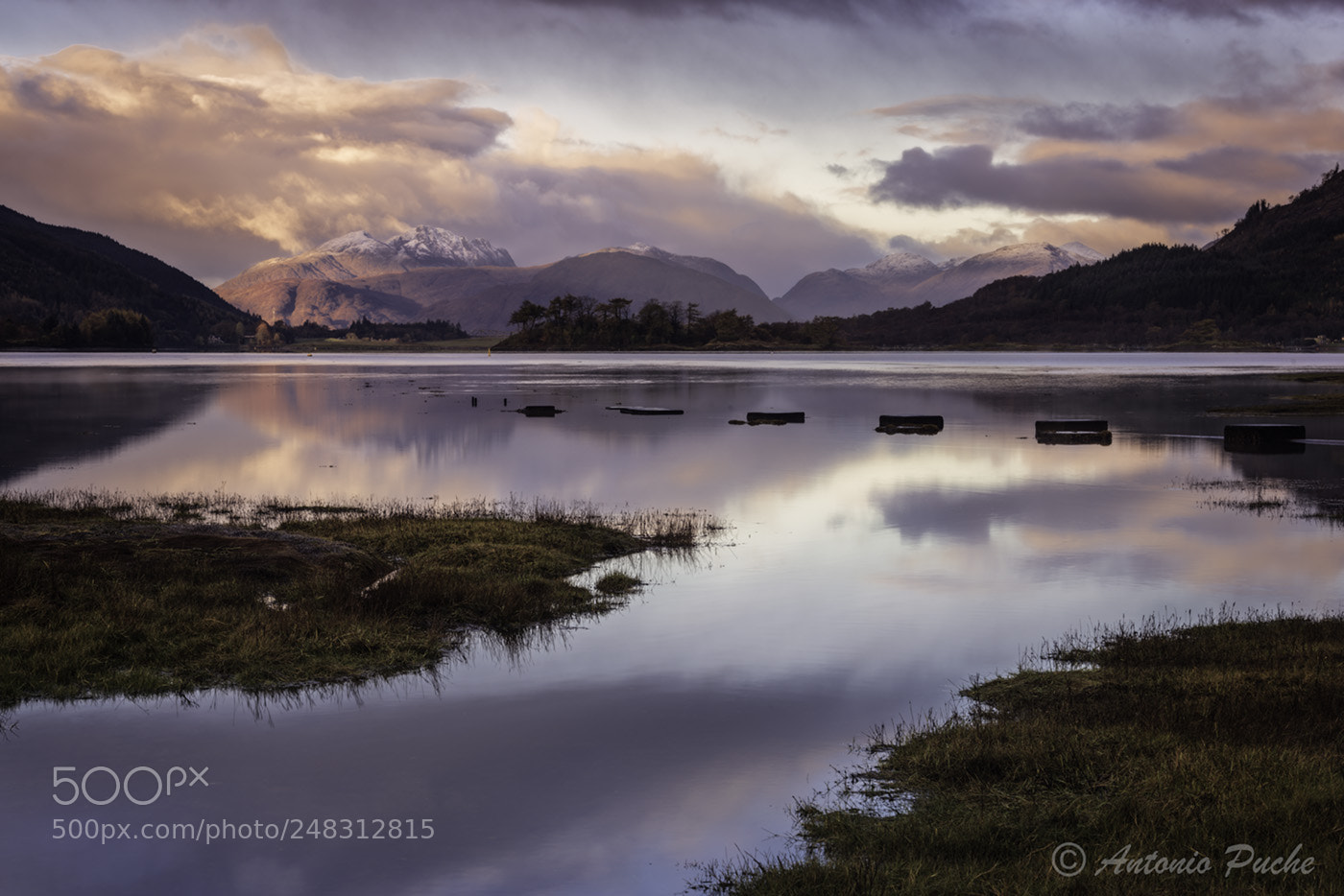 Nikon D810 sample photo. Glencoe lights photography