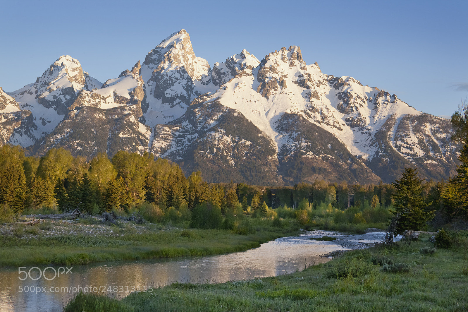 Canon EOS 5D sample photo. Grand teton mountains with photography