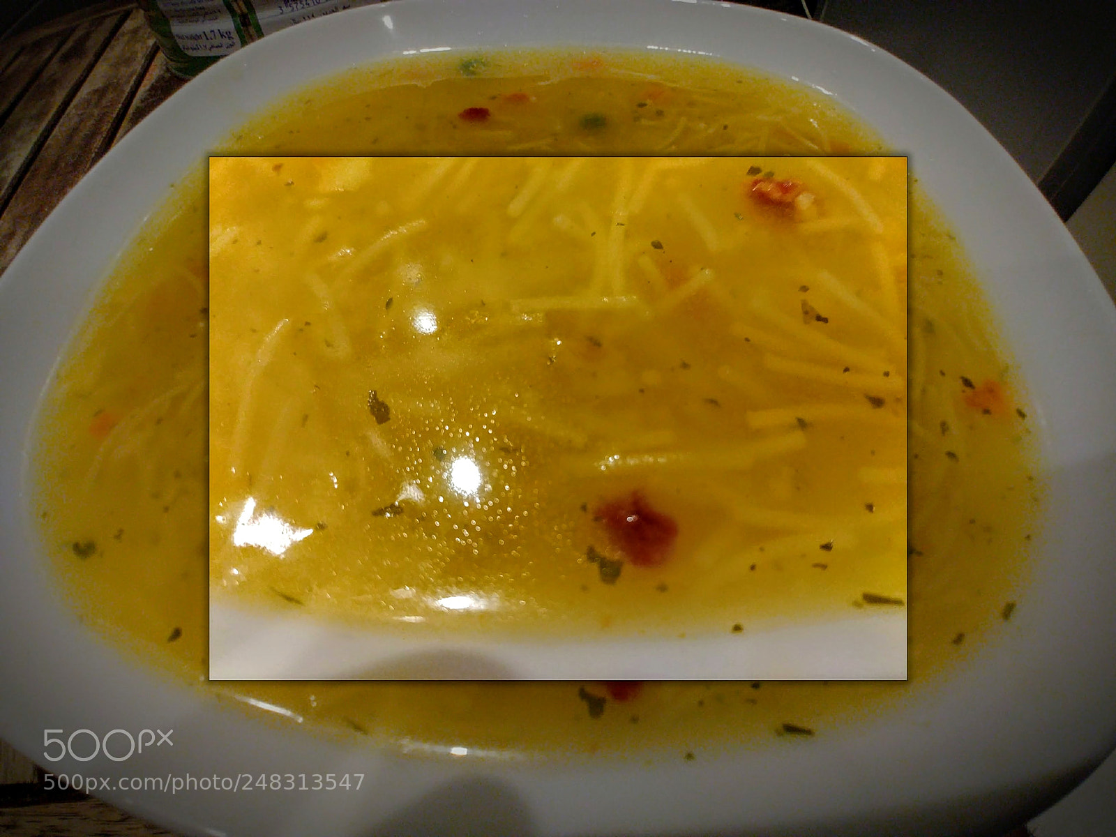 LG G6 sample photo. Soup photography