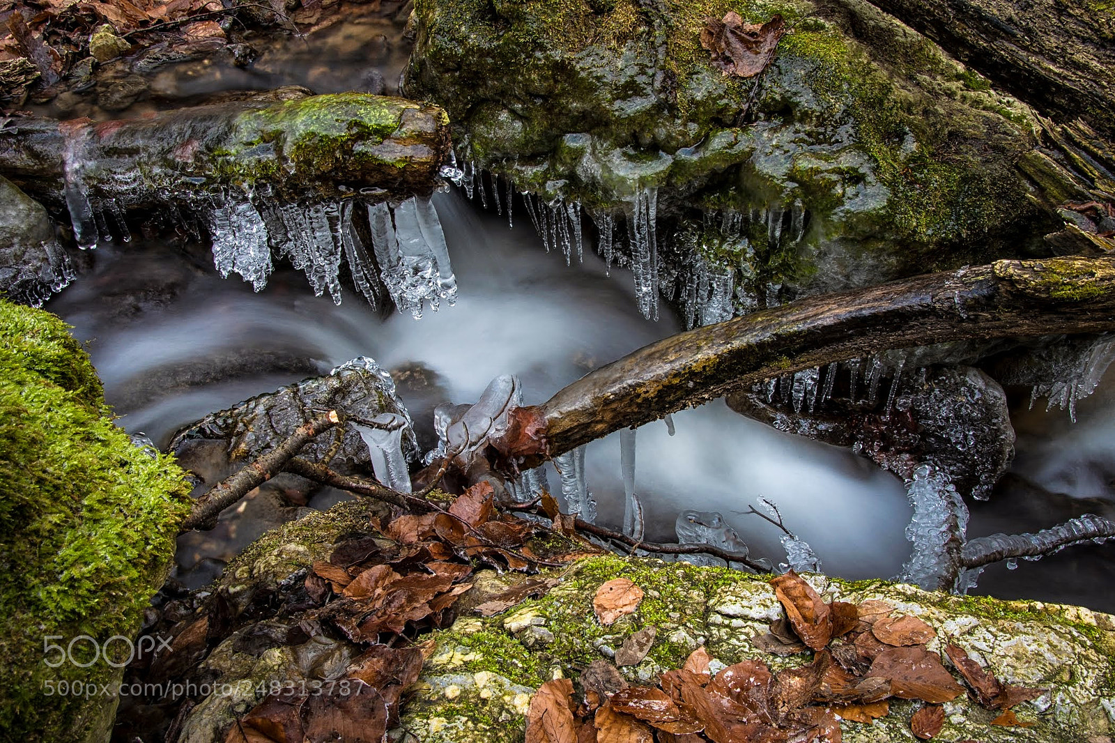 Nikon D7200 sample photo. Icy creek photography