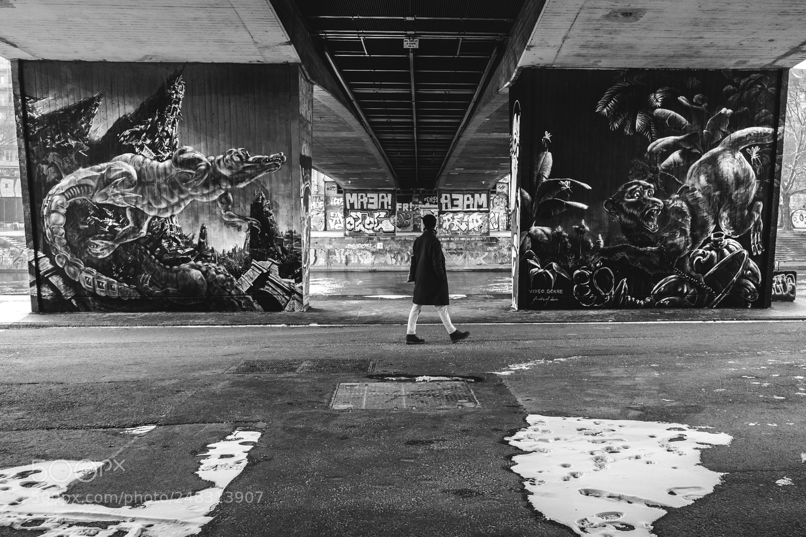Fujifilm X-T2 sample photo. Under the bridge photography