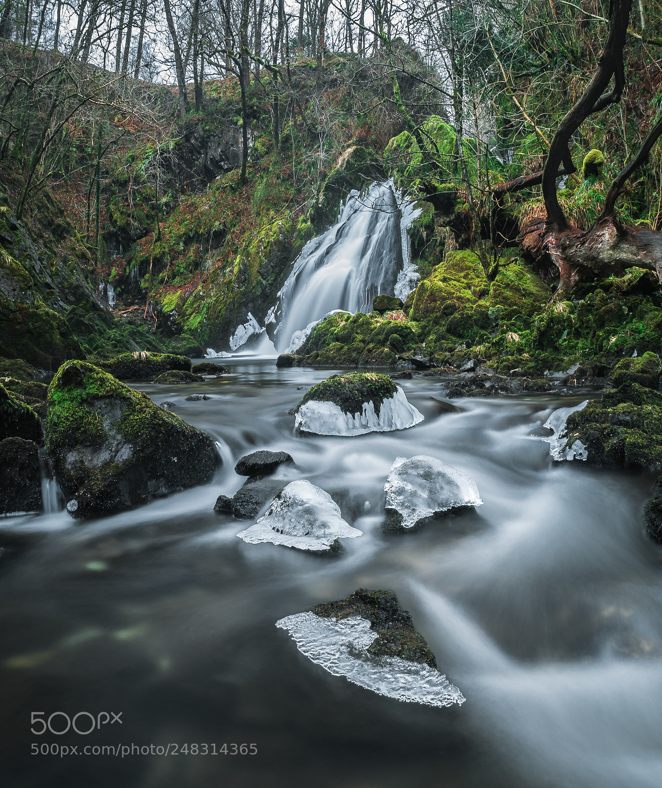 Sony a7S sample photo. Thawing force / lake district photography