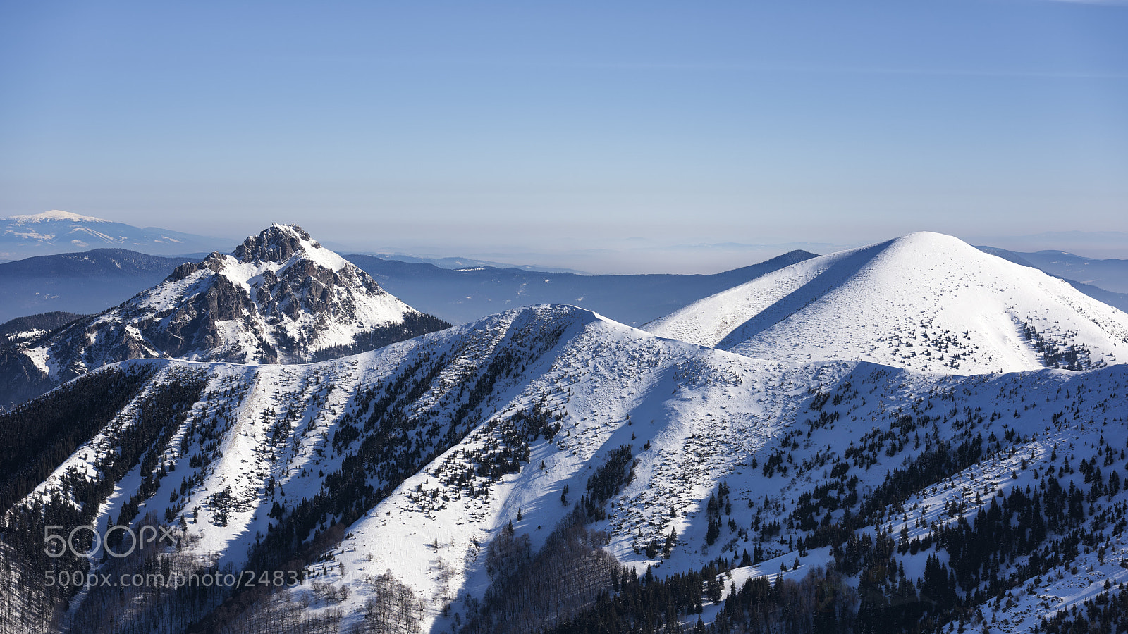 Nikon D810 sample photo. Snow hills photography