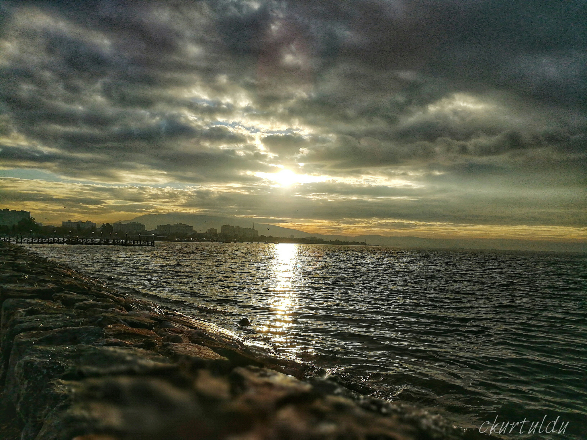 HUAWEI GR5 2017 sample photo. Bostanli coastline photography