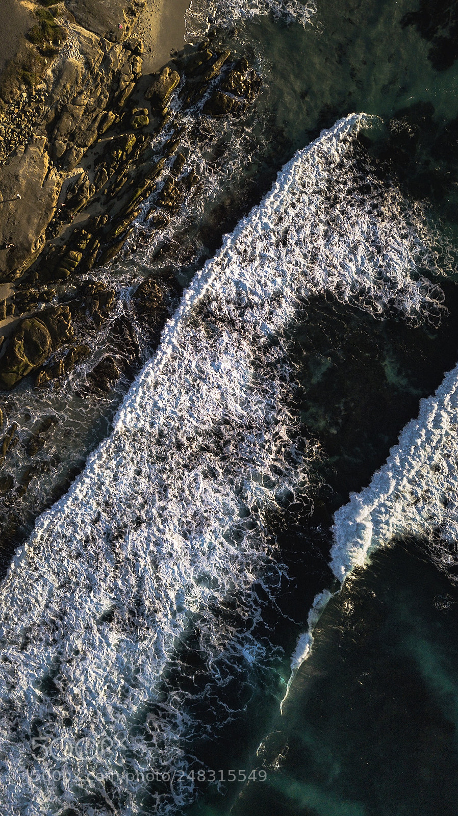 DJI FC220 sample photo. Wave after wave photography