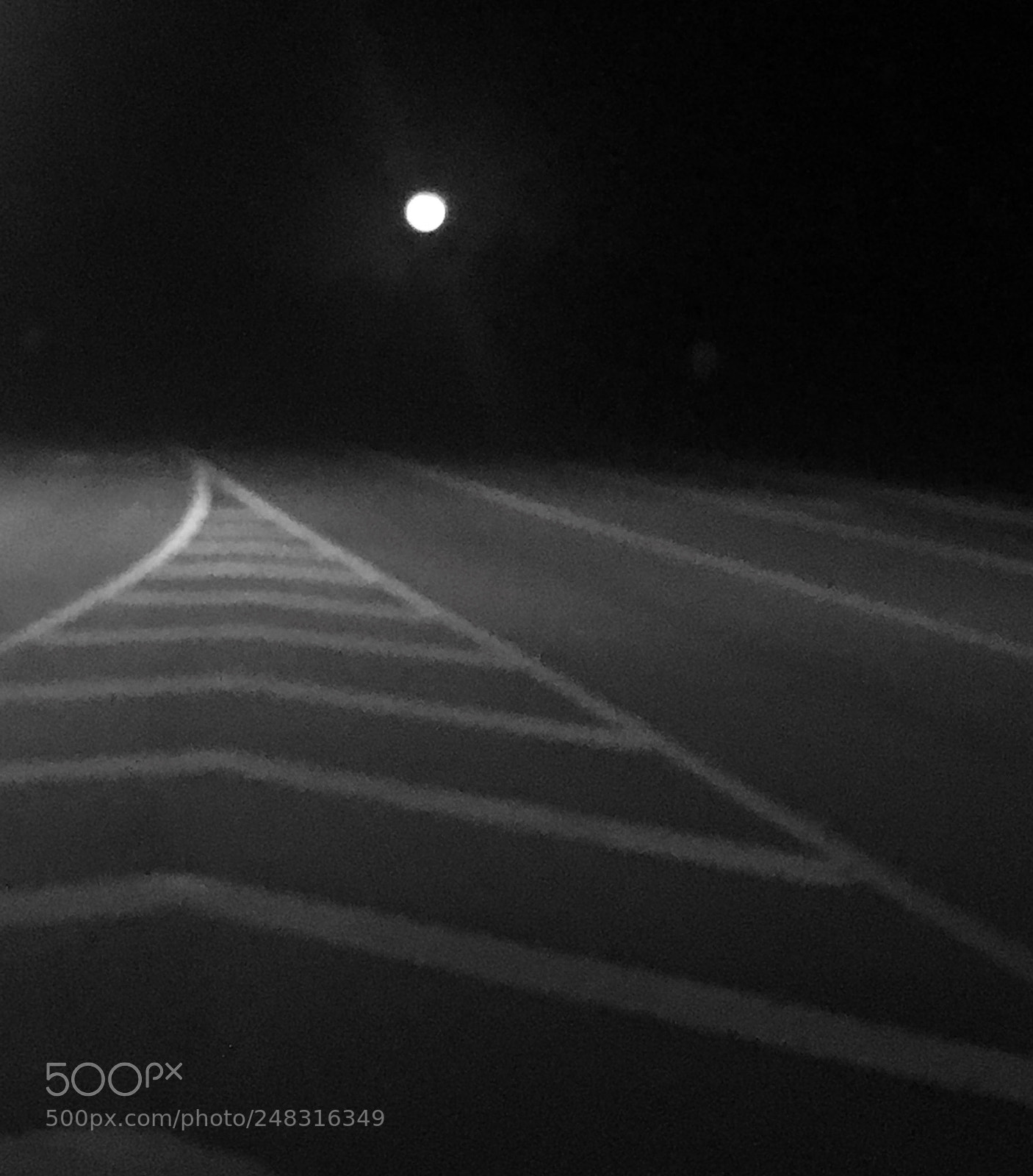Apple iPhone 6s sample photo. Road to the moon photography