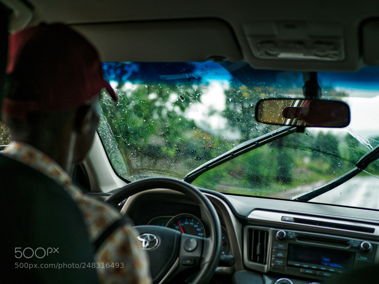 Olympus OM-D E-M5 II sample photo. Heavy rain photography