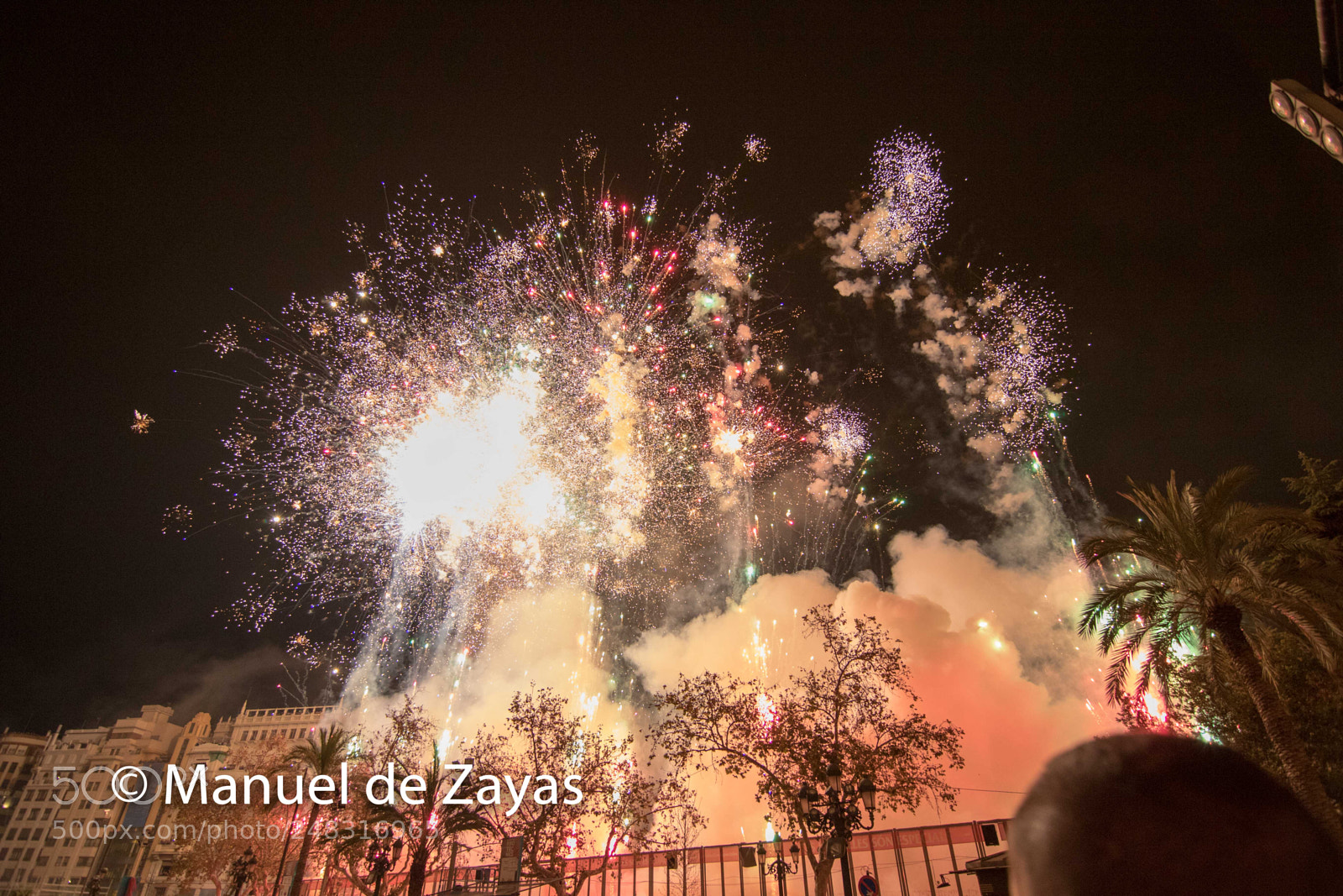 Canon EOS 7D Mark II sample photo. Prefallas mascletà nocturna photography