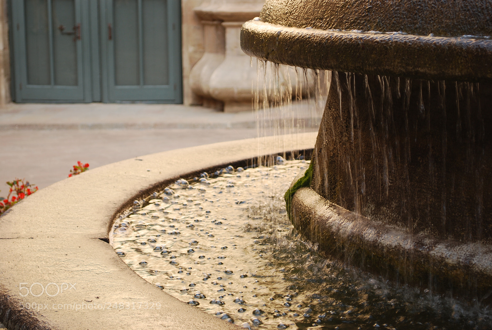 Nikon D60 sample photo. Sacred fountain photography