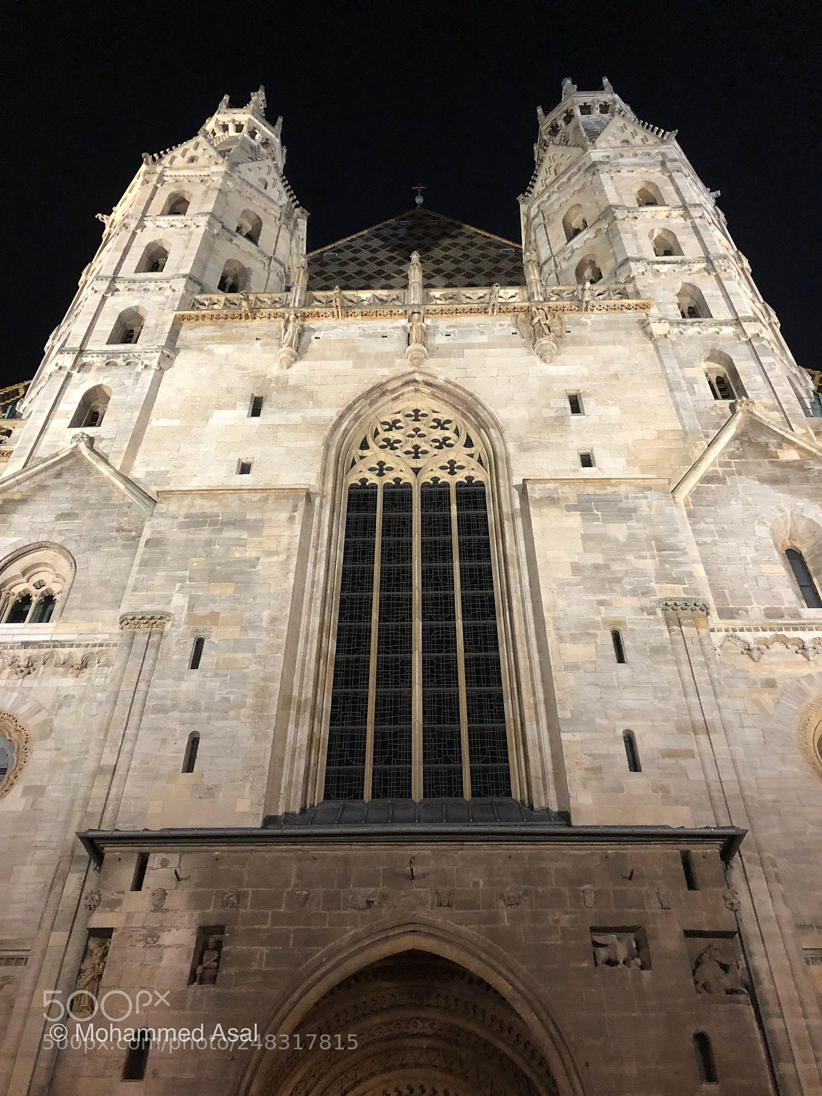 Apple iPhone X sample photo. St. stephen's cathedral photography