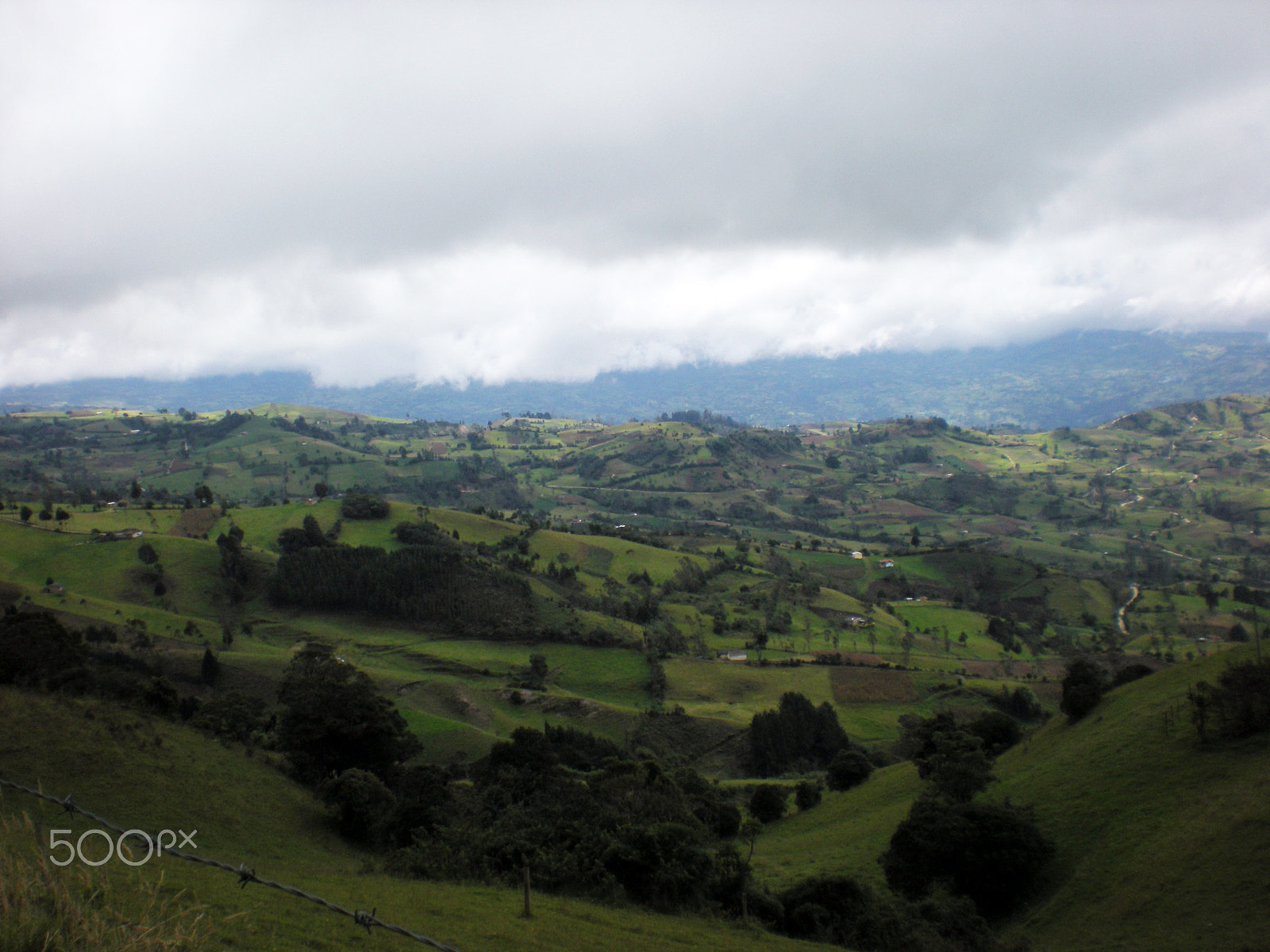 Nikon Coolpix S210 sample photo. Mountains of colombia photography