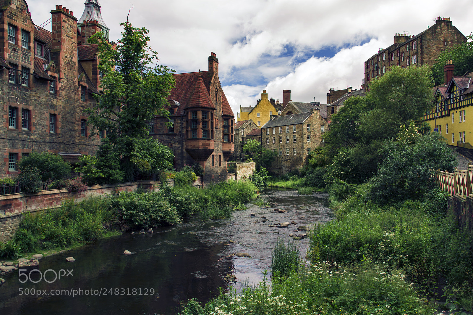 Pentax K-3 sample photo. Edimburgo dean village photography